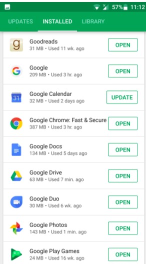 How do I uninstall built-in apps on Android - Google Play store step 4